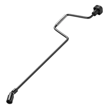 Lakókocsi saroktámasz merevítő rúd 740 mm 19 mm adapterrel