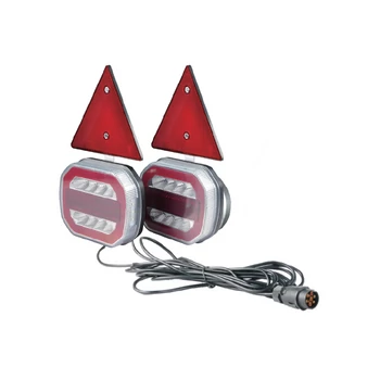 Komplett lámpa szett LED mágneses lámpákkal, prizmákkal 12/24V