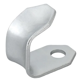 Felcsavarozható fém kampó, 50x26x3 mm