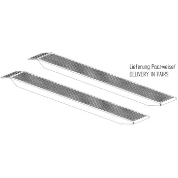 1 pár Knott aluminium rámpa 150 cm 1000 kg teherbírás