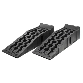 1 pár műanyag rámpa autóhoz, szintezéshez, lejáróhoz max. 6000 kg