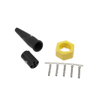 Fristom 5 bajonet csatlakozó, szerelhető, 5 pólusú, bal