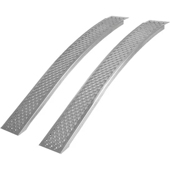 1 pár ForzaLine aluminium rámpa, íves 150 cm 400 kg teherbírás
