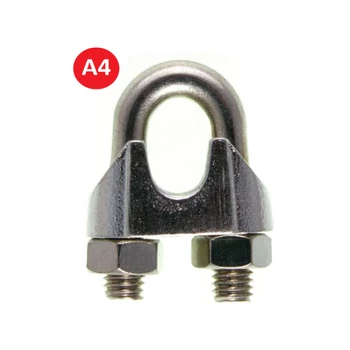 Kötélszorító bilincs DIN741, 8 mm-es drótkötélhez