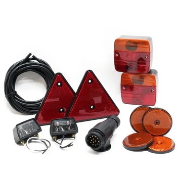 Komplett lámpa szett 13 pólusú dugvilla -   5 méter vezetékkel Komplett lámpa szett 13 pólusú dugvilla -   5 méter vezetékkel