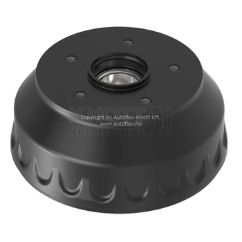 KNOTT fékdob 200 10" csapágyazva 112×5 ET0