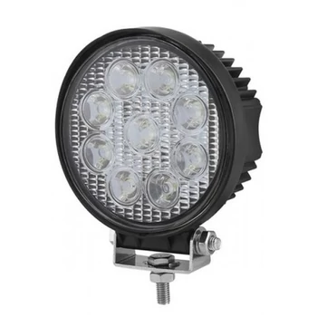 TruckLED munkalámpa, szúró fénnyel,kerek 24 watt, 12/24 V