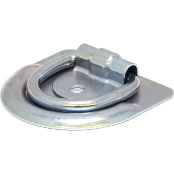 Rögzítő fül tányéros féloldalas horganyzott