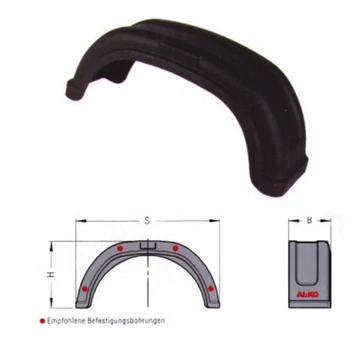 AL-KO műanyag sárvédő R10 - 10&quot;