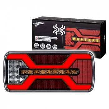 X-SPIDER hátsó lámpa, jobb, tolató,rendszám v., bajonet, L2431