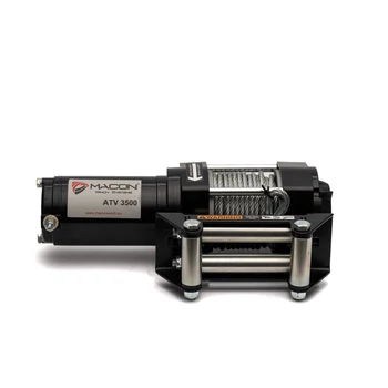 Macon ATV 3500W elektromos csörlő, 13m drótkötéllel Macon ATV 3500W elektromos csörlő, 13m drótkötéllel
