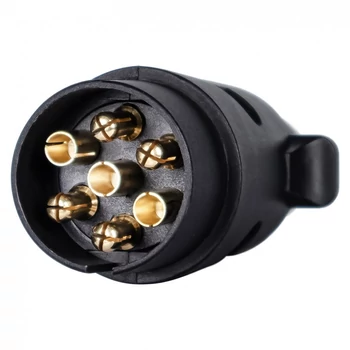 Dugós csatlakozó 7 pólusú - műanyag