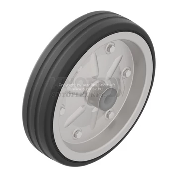 Knott orrkerék pótkerék Ø280 mm, szélessége 66 mm, Ø20 tengelymérettel