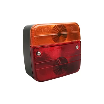 Multipa hátsó lámpa, 4 funkciós, 95x100 mm