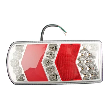 Multipa 006R utánfutó LED lámpa, bal oldalra - vezetékes bekötéssel
