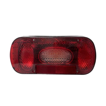 Multipa MD-36 hátsó lámpa ködlámpával, izzókkal, vezetékes bekötés, jobb