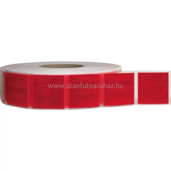 Kontúrfólia szakaszolt piros