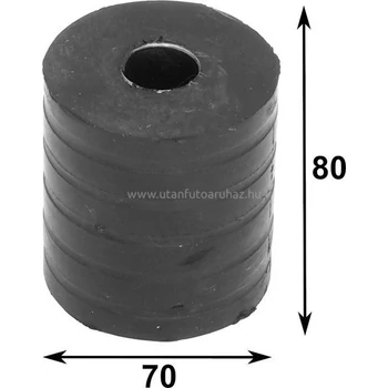 Gumigörgő 80x70mm