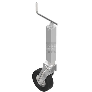 Knott orrkerék 220x70 mm-es, manuálisan felhajtható kerékkel - 150 kg
