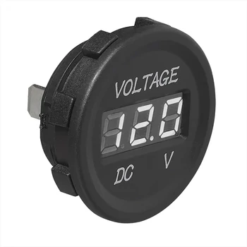 Süllyesztett digitális voltmérő 6-30V