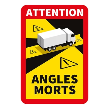 Matrica "Figyelem szögek Morts!" kamion