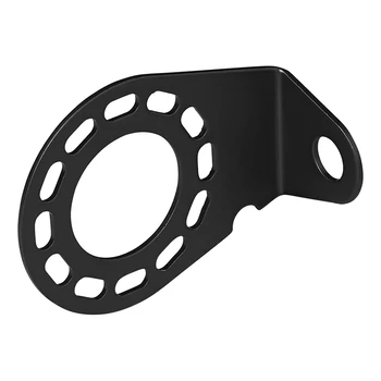 Szerelőlap - fém - ferde - 9,2 x 7,2 cm