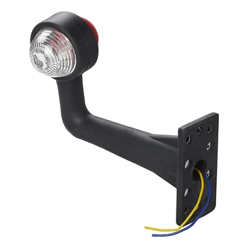 ProPlus szélességjelző lámpa piros-fehér 185 mm