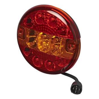 Hátsó lámpa 3 funkciós 140mm 14LED