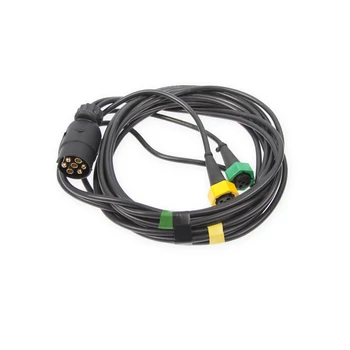 Fristom bajonet, utánfutó kábel szett, 7 pólusú, 4 méter
