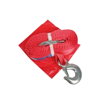 Vontató heveder 5 tonna, 4,5 méter - kampókkal