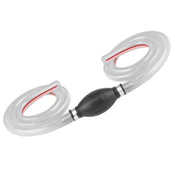 Carmotion kézi üzemanyag szivattyú, tömlővel 2 x 1 méter, O12mm