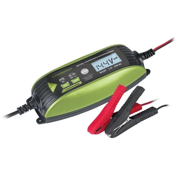 Akkumulátor töltő mikroprocesszorral 12/6 V, 2/4 A, 1,2-120 Ah, Carmotion
