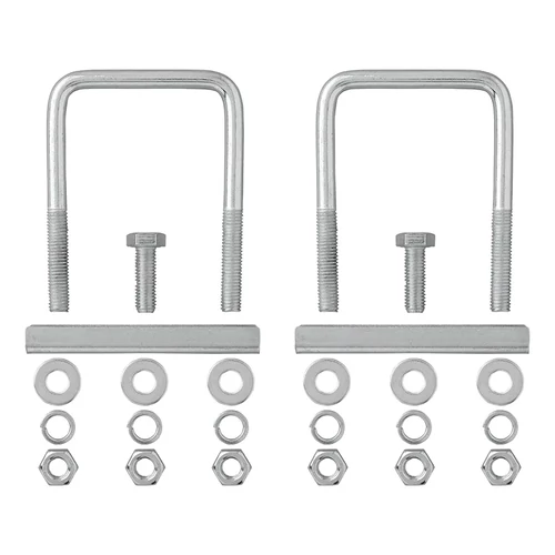 Kép 4/7 - Rögzítő bilincs szett orrkerék szögelete vonórúdhoz 70 mm