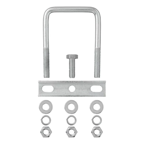 Kép 5/7 - Rögzítő bilincs szett orrkerék szögelete vonórúdhoz 70 mm