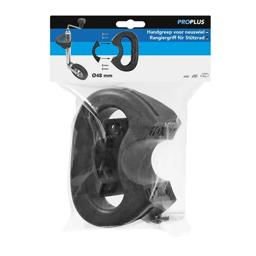 Kép 7/7 - Hajtókar orrkerékhez fekete 48 mm