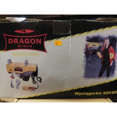 Kép 2/3 - Dragon DWI 400/800 230 V elektromos csörlő