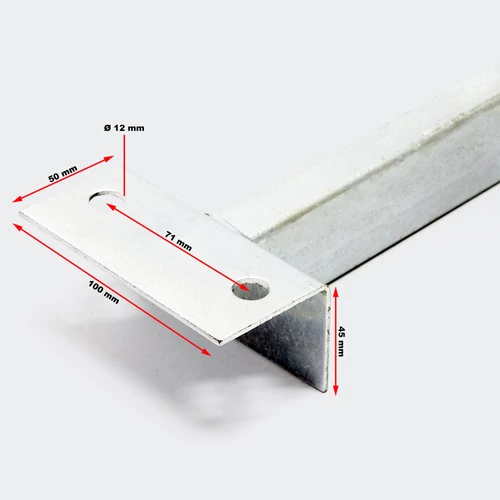 Kép 5/6 - Hajógörgő álvánnyal - állítható - 80 cm /500 kg