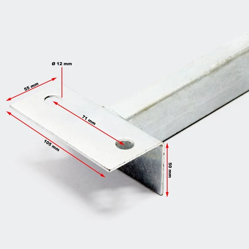 Kép 5/6 - Hajógörgő álvánnyal - állítható - 111 cm /1000 kg