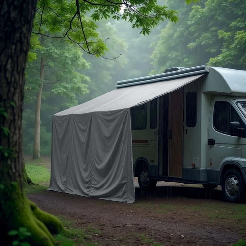 Kép 8/8 - Wiltec vízálló ponyva (2x3 m, 650 g/m²), szakadásálló, megerősített ringlikkel.