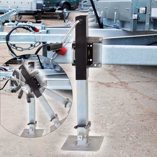 Kép 3/5 - Wiltec támasztóláb, 470-980 mm, 900 kg