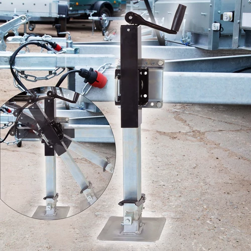 Kép 2/6 - Wiltec támasztóláb, 470-980 mm, 900 kg