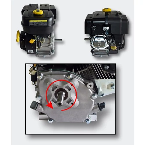 Kép 3/4 - LIFAN 168 Benzinmotor 4,8kW (6,5PS) 19,05mm berántóval