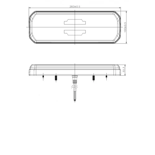 Kép 3/5 - Hátsó lámpa LED neon L1914