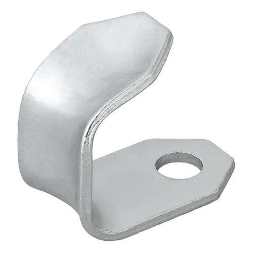 Felcsavarozható fém kampó, 50x26x3 mm