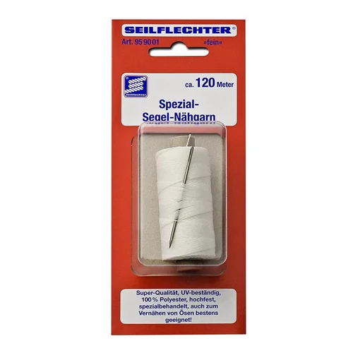 Varrócérna (erős) vitorlához, tűvel, 120 m