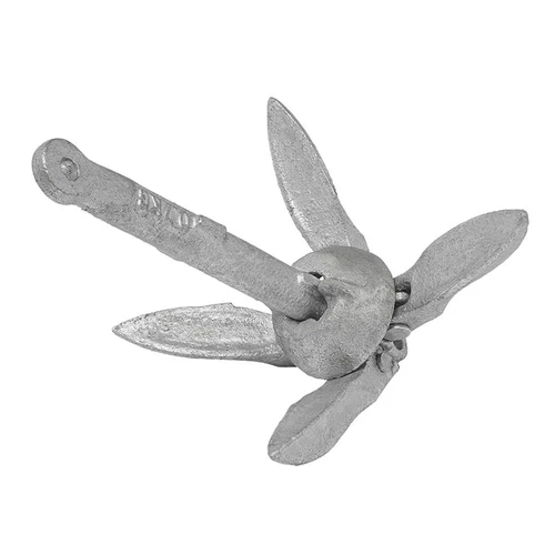 Összecsukható horgony, 0,7 kg, tojás alakú fejjel