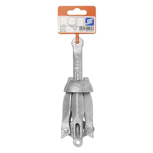 Kép 6/6 - Összecsukható horgony, 0,7 kg, tojás alakú fejjel