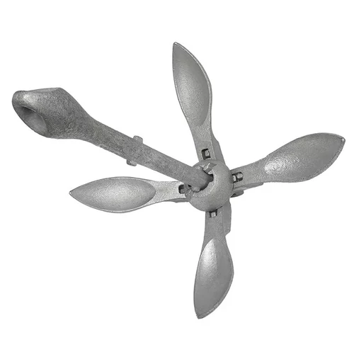 Összecsukható horgony, 3,2 kg, tojás alakú fejjel