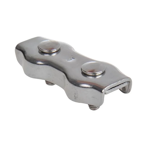 Duplex drótkötélbilincs 5 mm, A4 rozsdamentes acél (AISI 316)