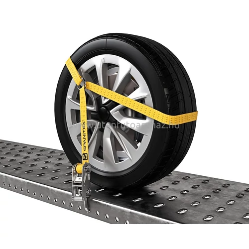 Kép 2/2 - Jármű rögzítő spanifer, 1 pontos, 3 tonna, 2,6 méter